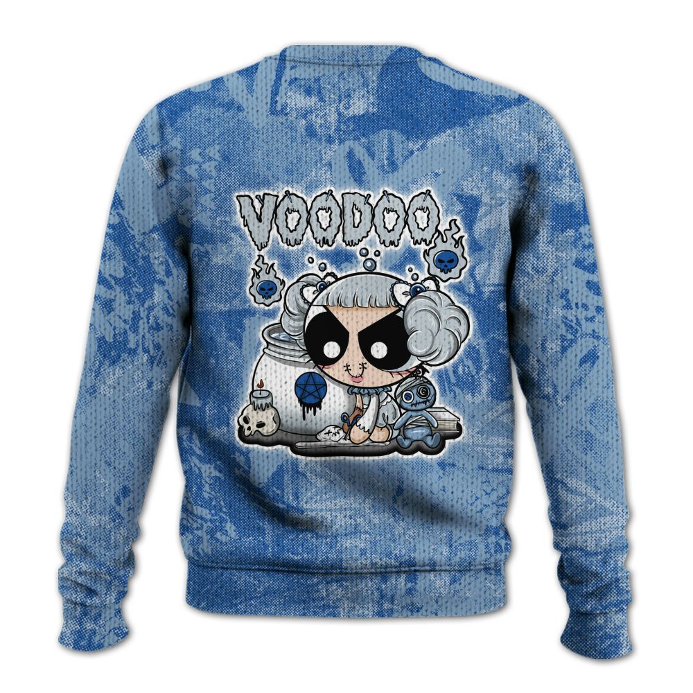 Knitted Sweater To Match Low Space Jam 11s - Voodooz Heart Grunge