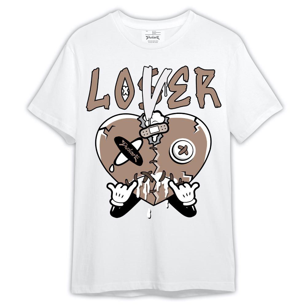 Shirt To Match T-Shirt Loser Lover Drip Heart, OG Latte 1s T-- To Match Sneaker OG Latte 1s 2304 NCT
