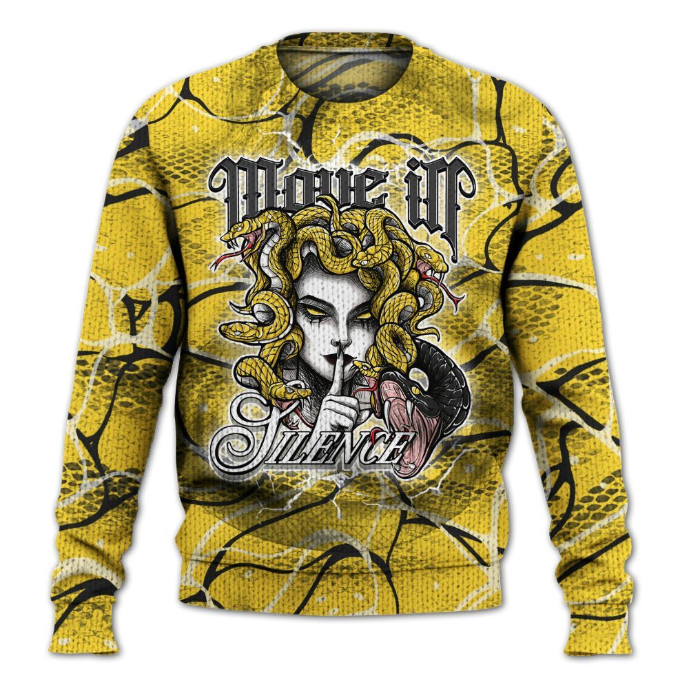 Sweater To Match Mid New Love 2025 1s - Girl Move In Silence Graphic