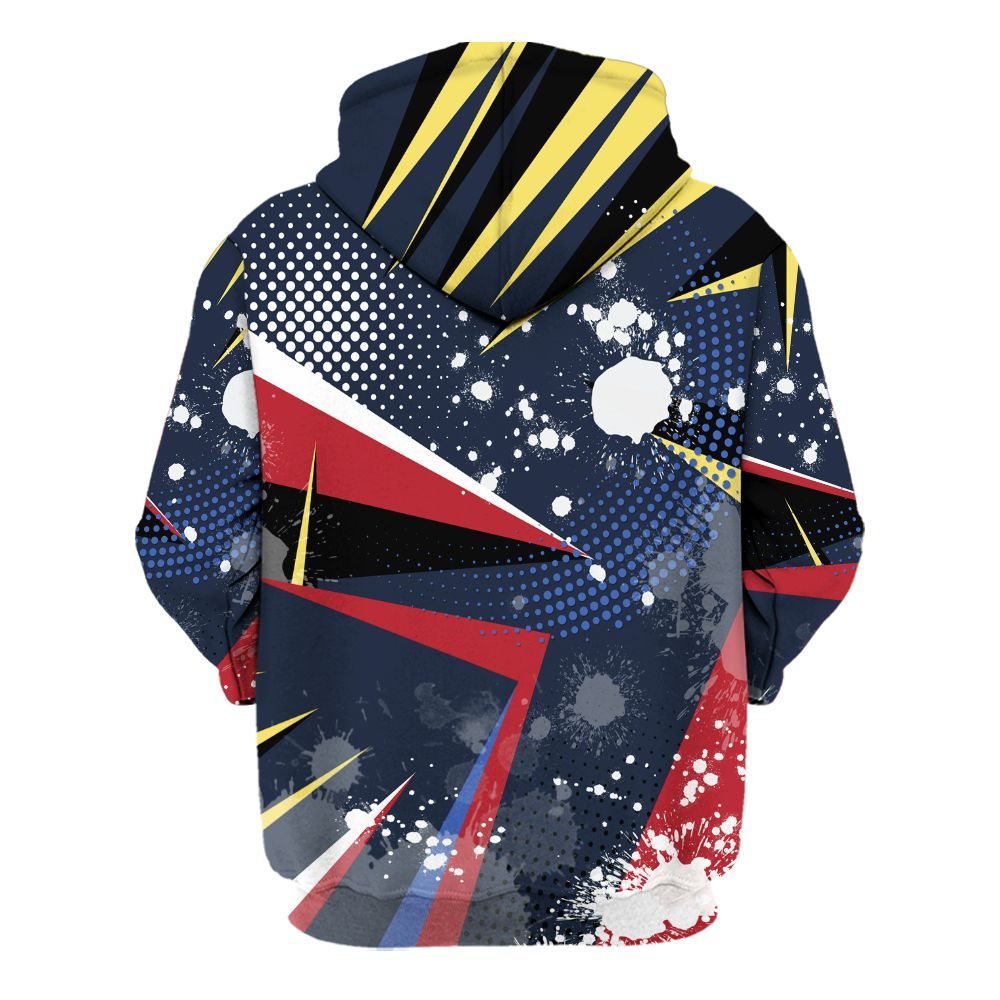 Hoodie To Match Dunk Low COJP What The 2024 - Poly Trust No One Dripping All Over Print