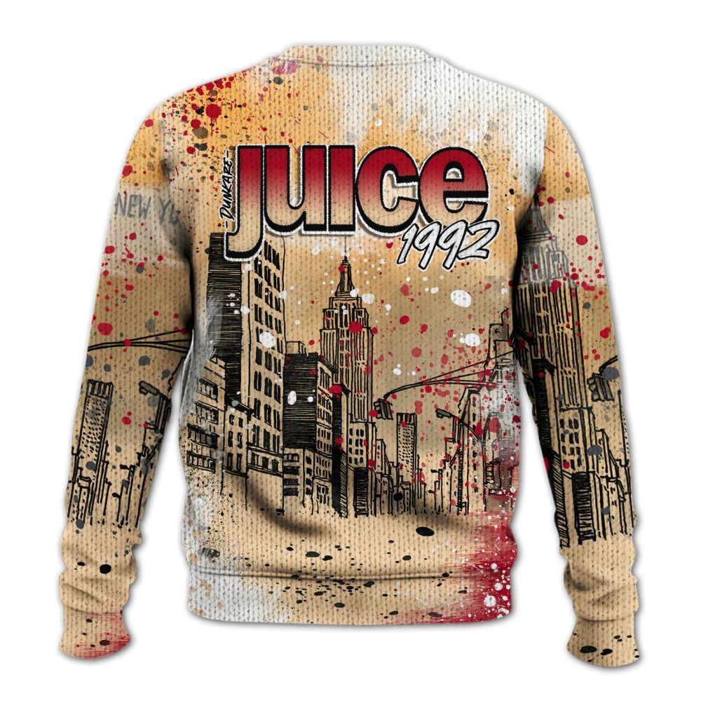 Sweater To Match Retro Pizza GS 4s - You Got The Juice Graphic