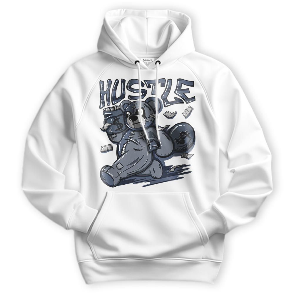 Sweatshirt To Match Low Diffused Blue 11s Hoodie - Hustles Bear Hoodie Unisex