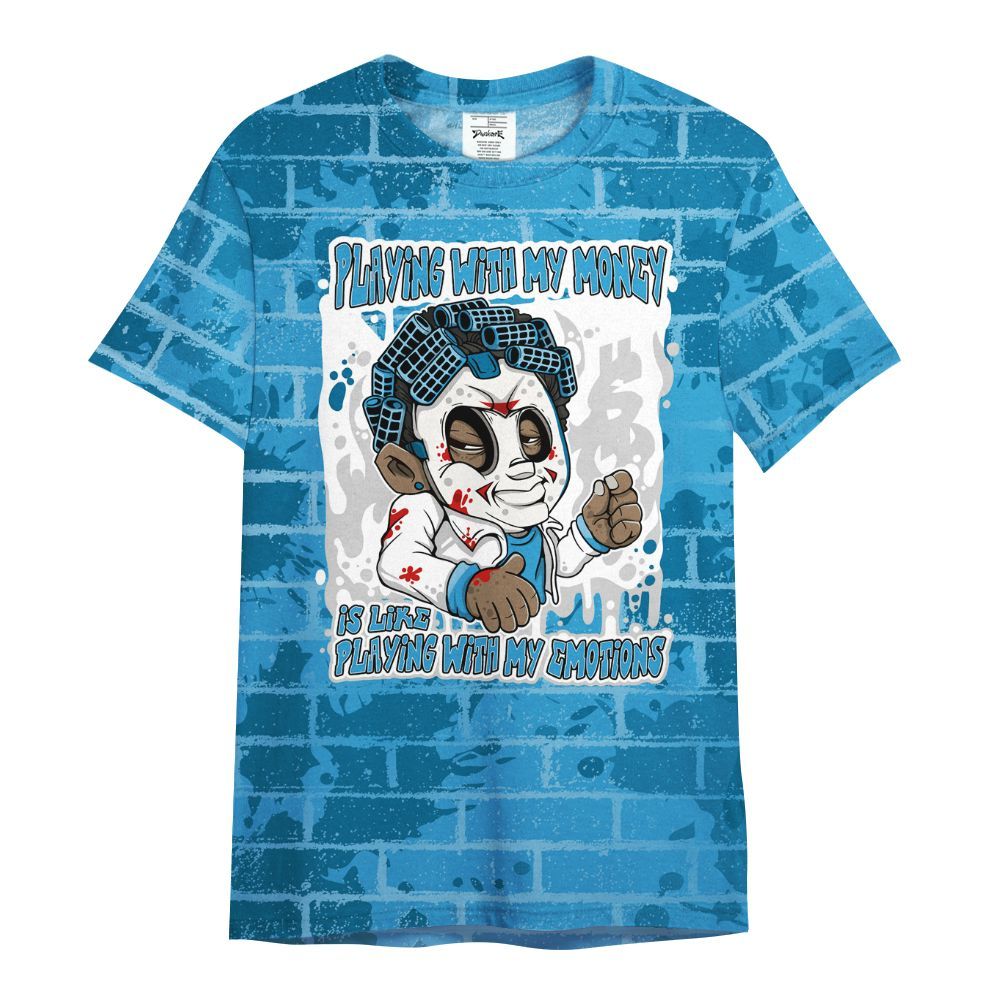 Shirt To Match Powder Blue 9s - Playing With My Money Graphic Halloween All Over Print