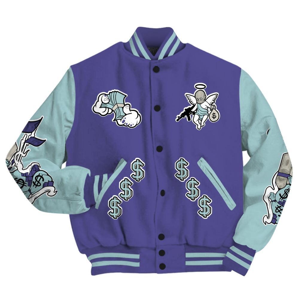 Varsity Jacket To Match Air Ship PE Hornets - Ones Move In Silence Graphic All Over Print