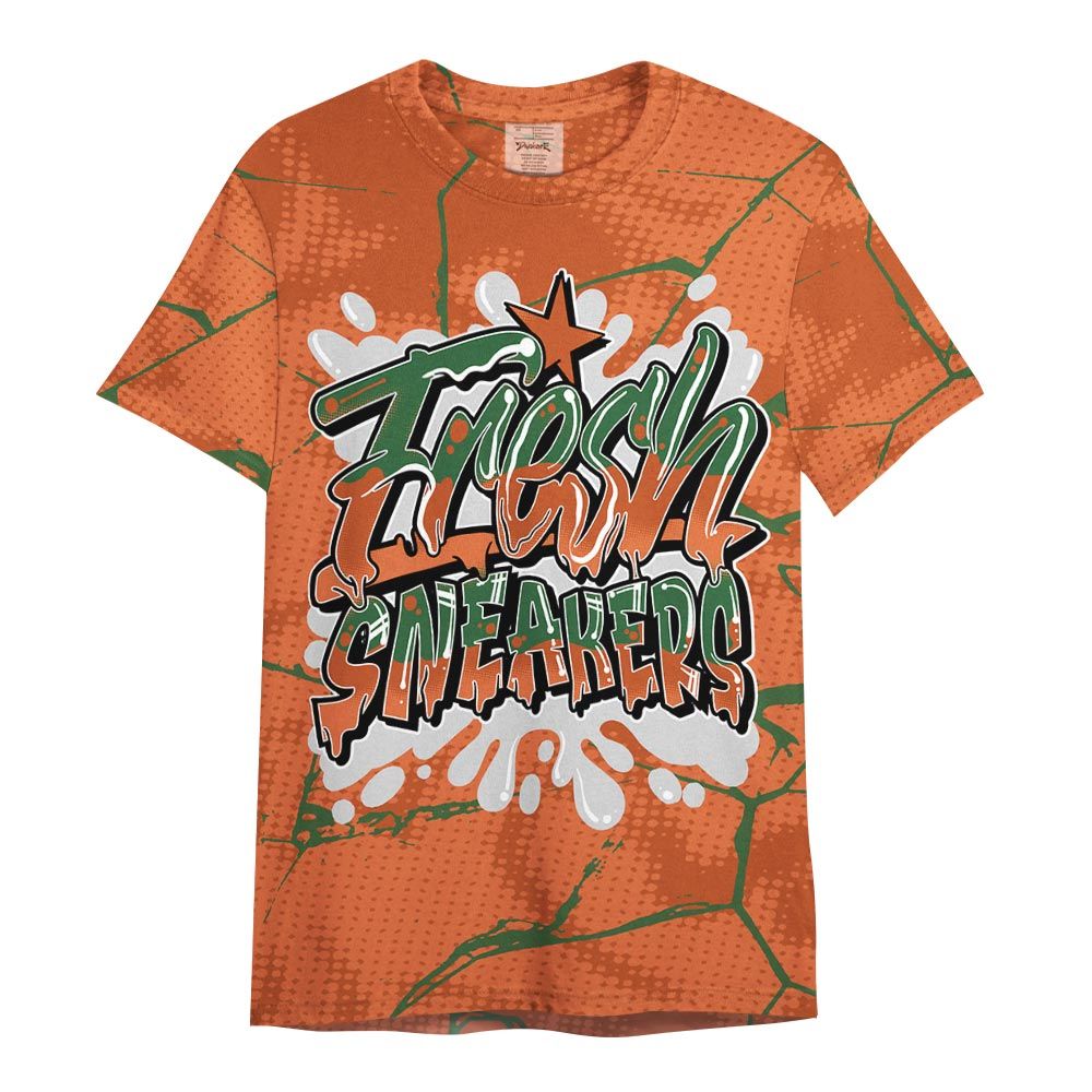 Shirt To Match Low Miami 5s - Fresh Shoe White Graphic Crack Shirt Unisex