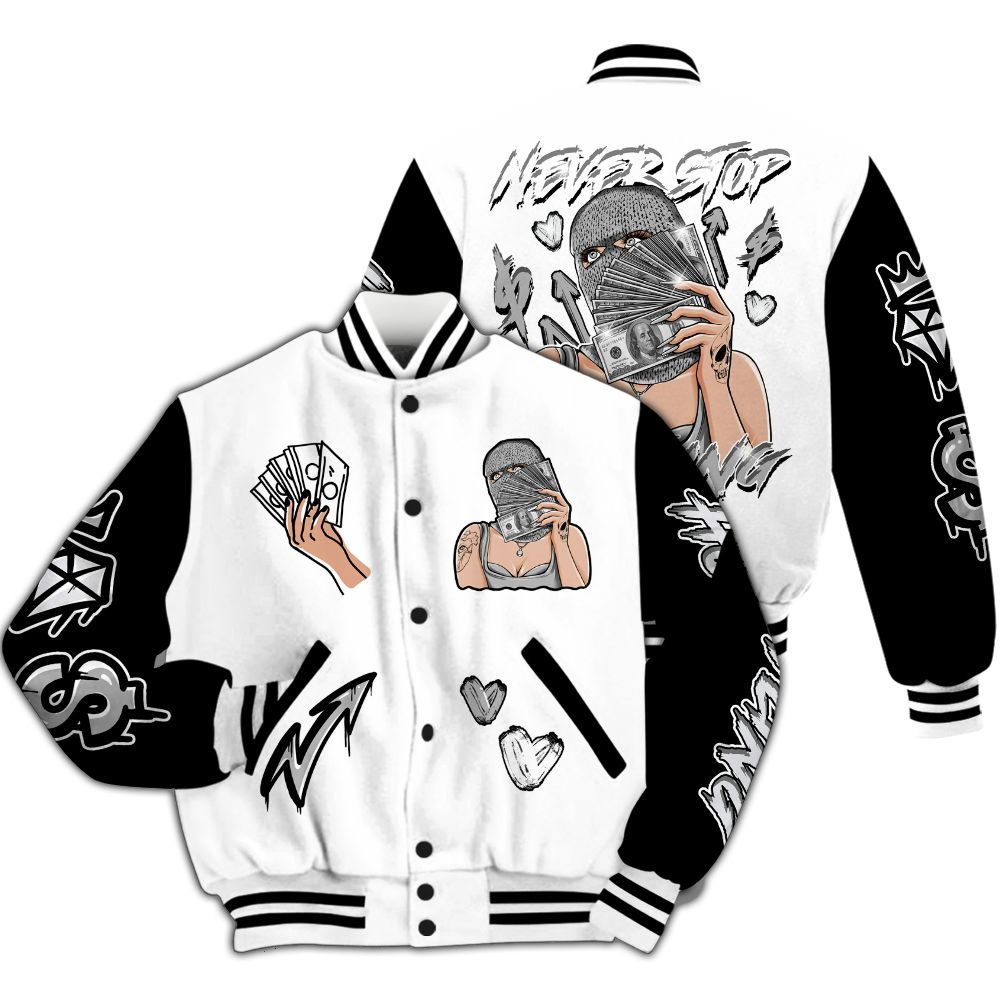 Varsity Jacket To Match Kobe 9 EM Protro Halo - Hustling Unique All Over Print