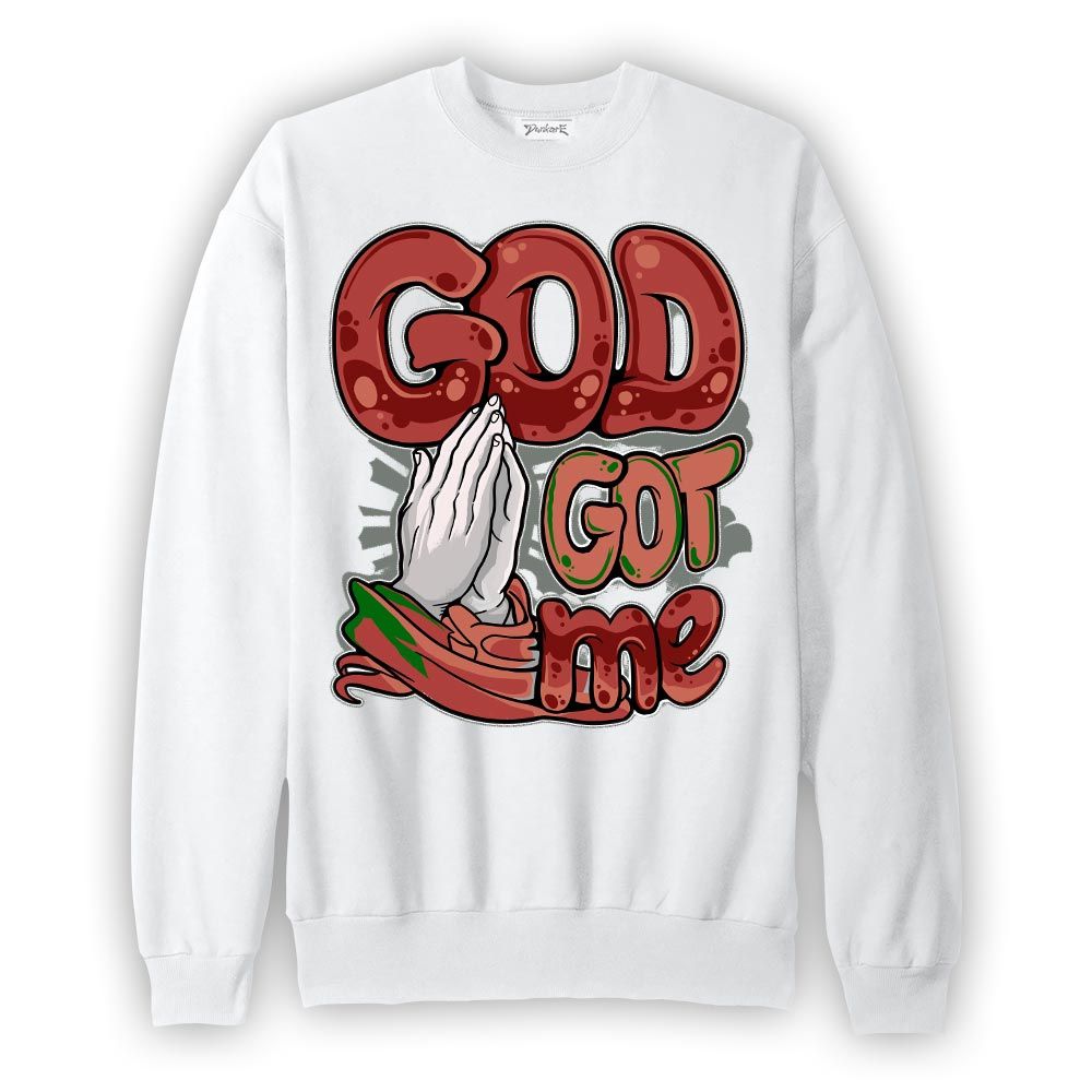 Sweatshirt To match Dune Red 13s Sweatshirt - God's Gotten Graphic Graphic