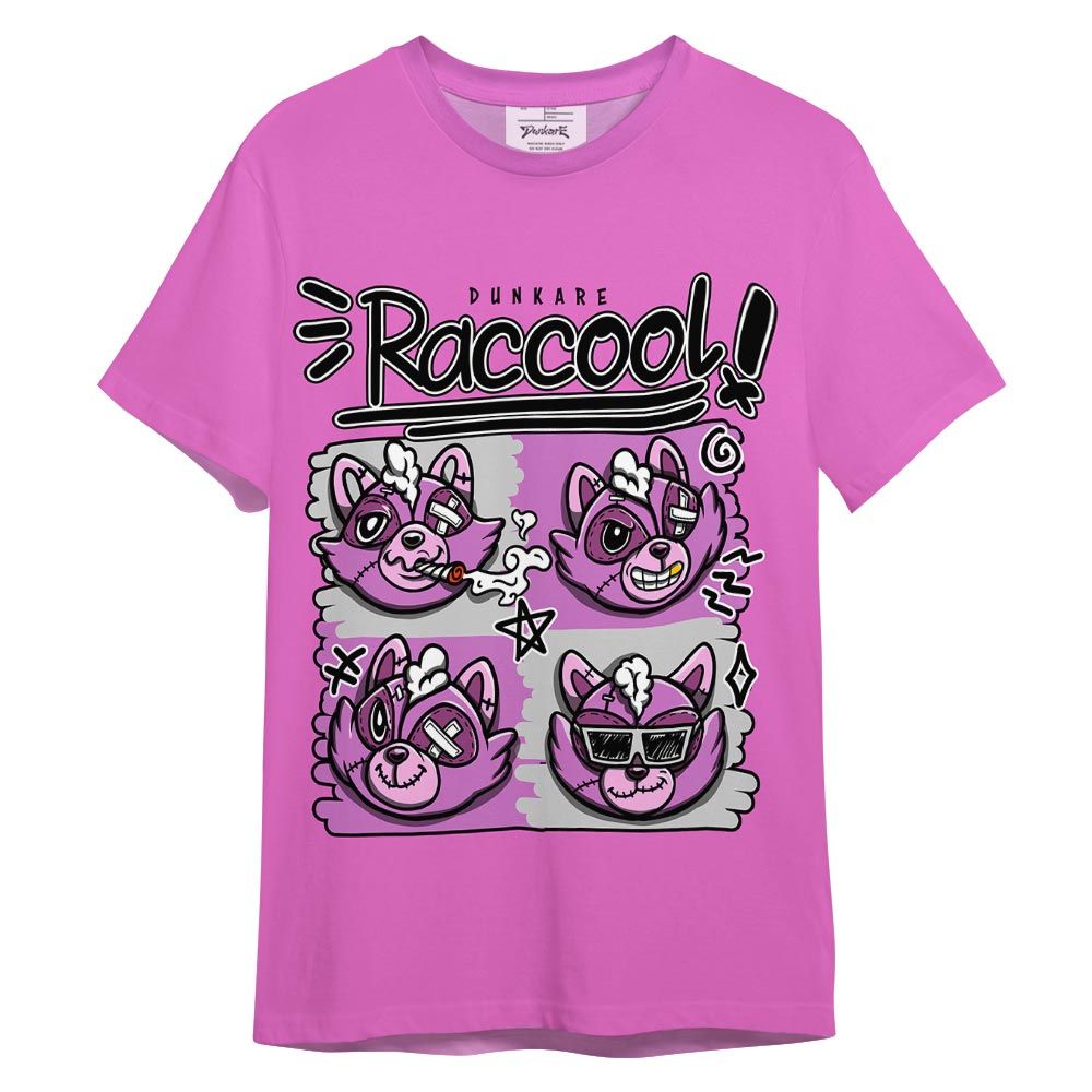 Shirt To Match Hyper Violet 4s T-- Raccool Raccoon Color T-Shirt Unisex 0405 DNY