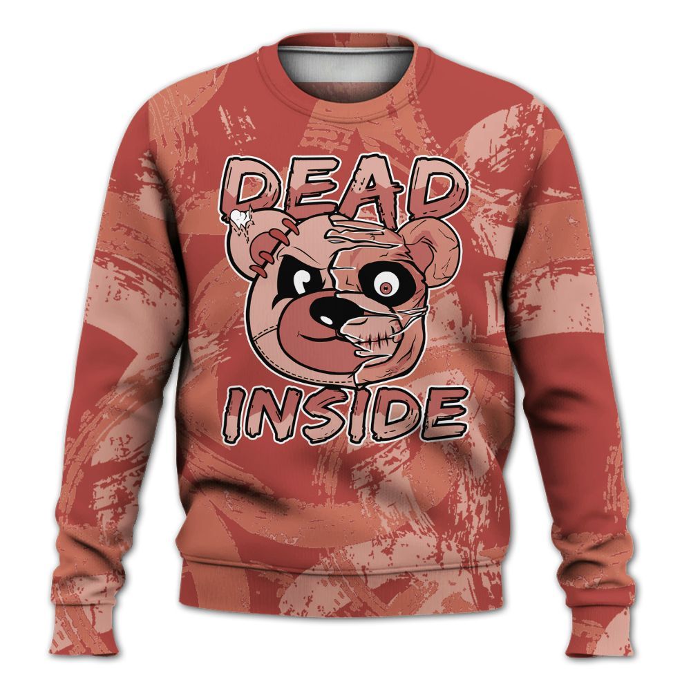 Sweatshirt To Match Dune Red 13s - Lifeless Bear Circle Slpash All Over Print