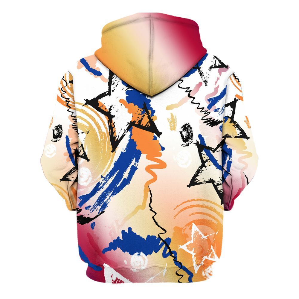 Hoodie To Match Air Griffey Max Los Angeles 1s - Grind Shine Later Drip All Over Print