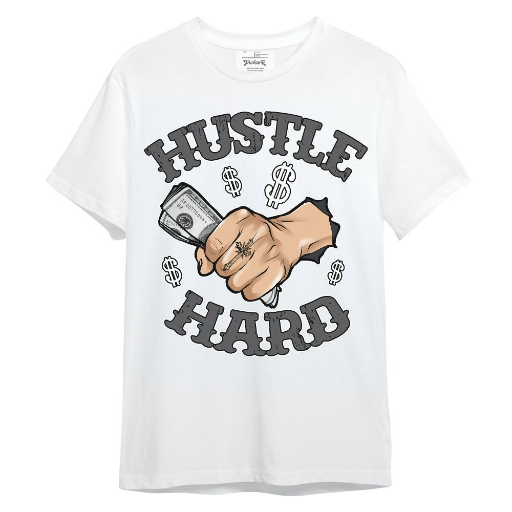 Shirt To Match White Thunder 4s - Hustles Hard! Unisex Shirt