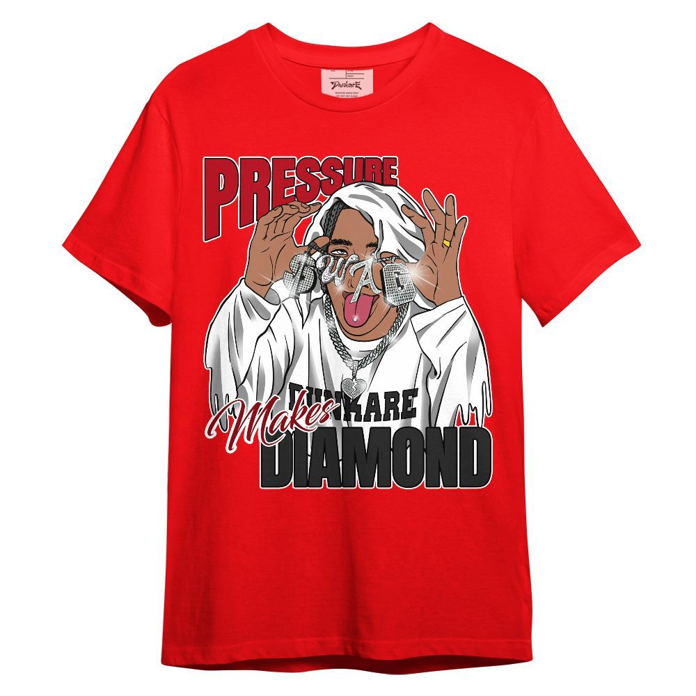 Shirt To Match Bred Velvet 11s - Pressures Makes Shirt To Match Unisex Shirt