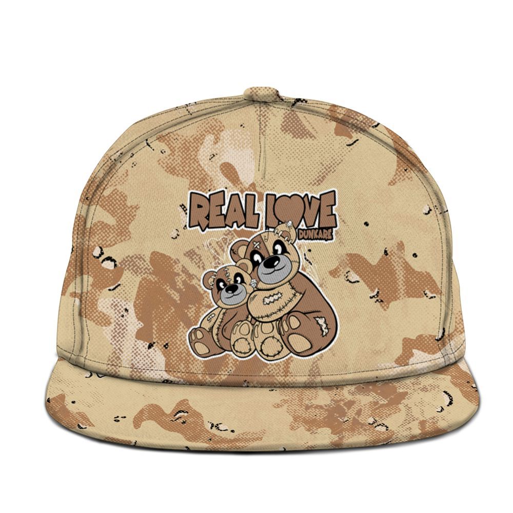 Snapback To Match Desert Camo 3s - Sincere Fondness Bear Graphic