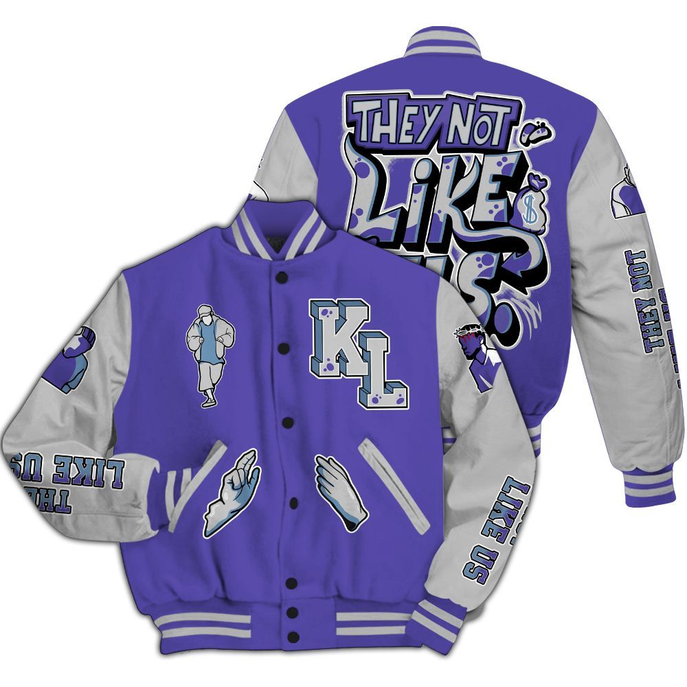 Varsity Jacket To Match Retro Concord 5s - Dislike Us Graphic All Over Print