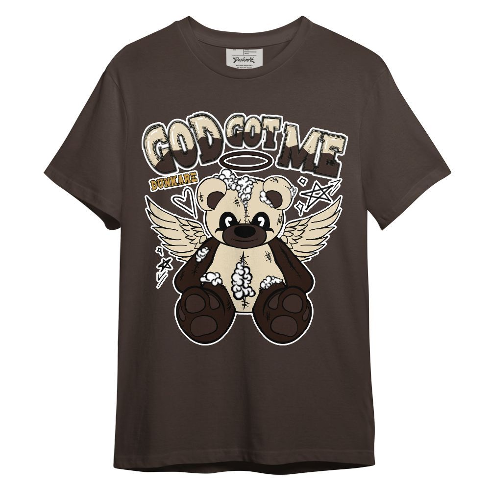 Shirt To Match 2025 Retro Earth 5s Shirt - Gods Guides Me Bear Graphic