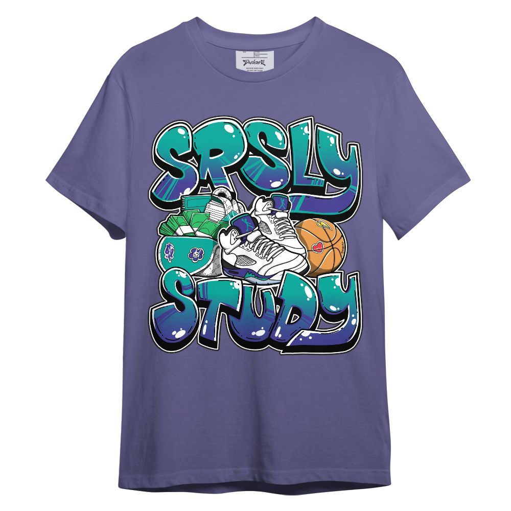 Shirt To Match Retro Grape 5s - SRSLY Study Graphic