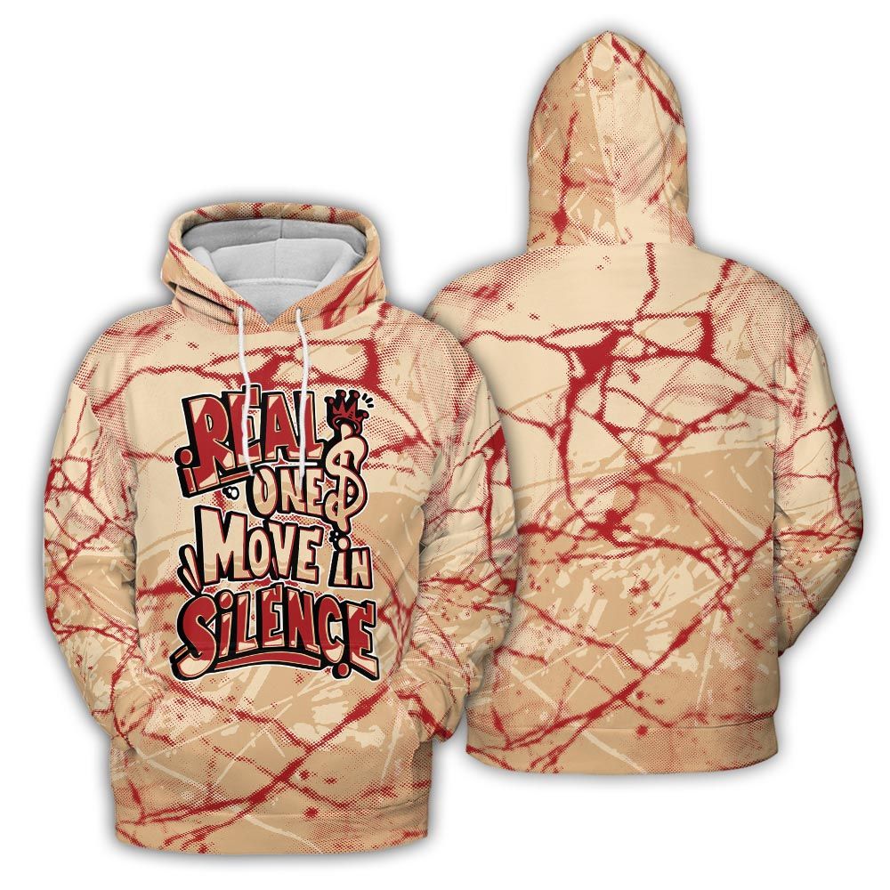 Hoodie To Match Dunk Low Strawberry Waffle Hoodie - Ones Move In Silence Graphic Profound Hoodie Unisex