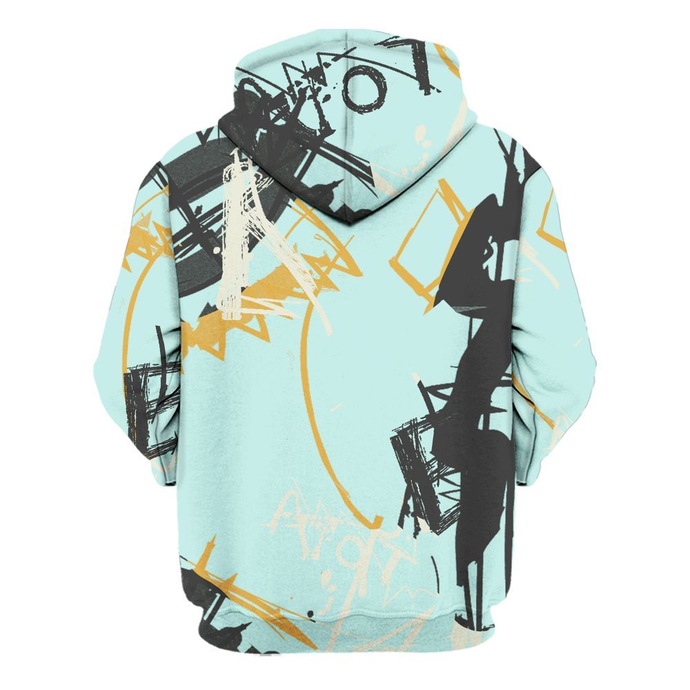 Hoodie To Match Pure Platinum 4s - Allen Answer Skeleton Messyz All Over Print