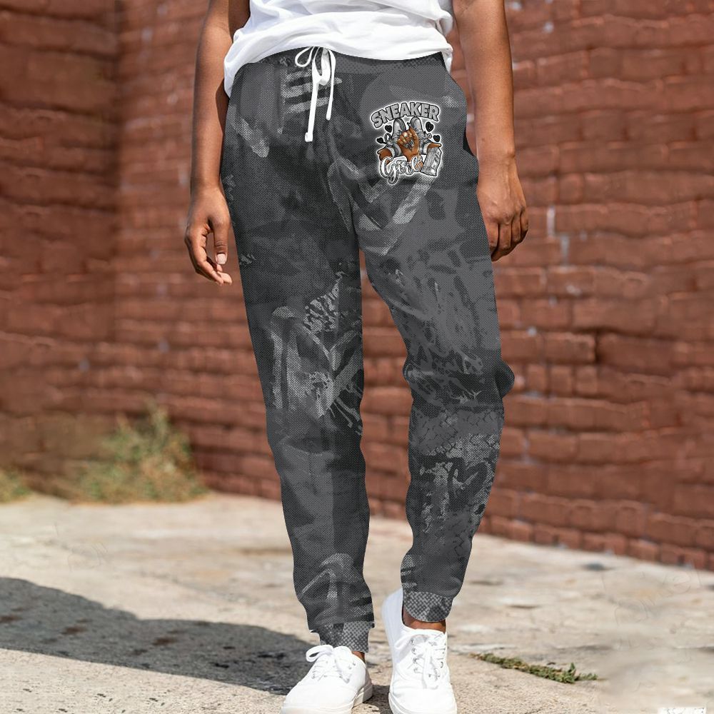 Sweatpant To Match White Thunder 4s - Sneakerz Girlz All Over Print