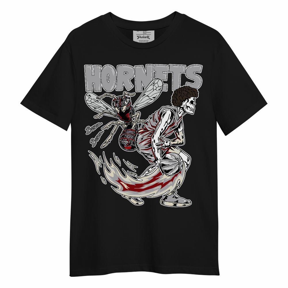 Shirt To Match Cement Grey 3s - Hornet Skeleton Unisex Shirt