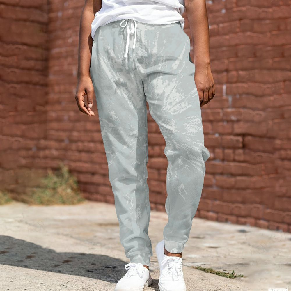 Sweatpant To Match Black Wolf Grey 12s - Luxury All Over Print