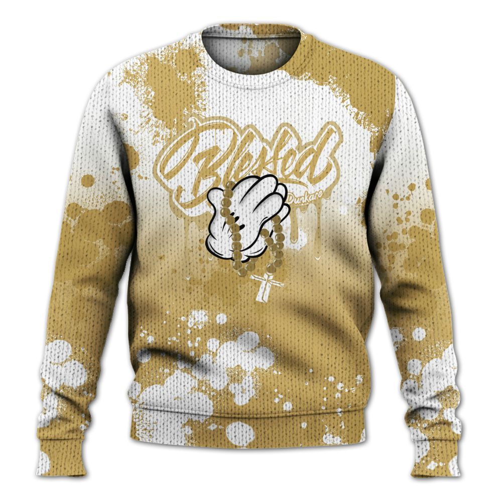 Knitted Sweater To Match Craft Paris 6s - God Blessed Dripping