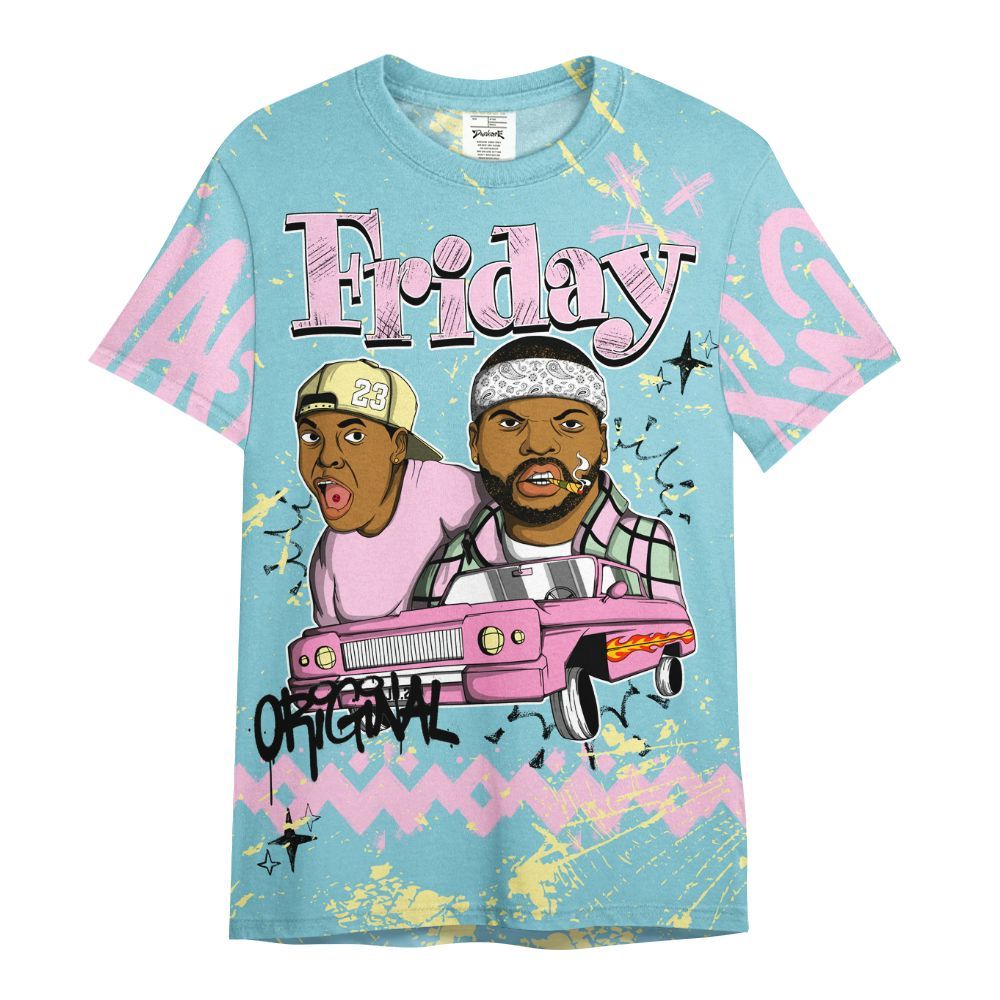 Shirt To Match SB Dunk Low Visty - Friday Sneaker Crayon All Over Print