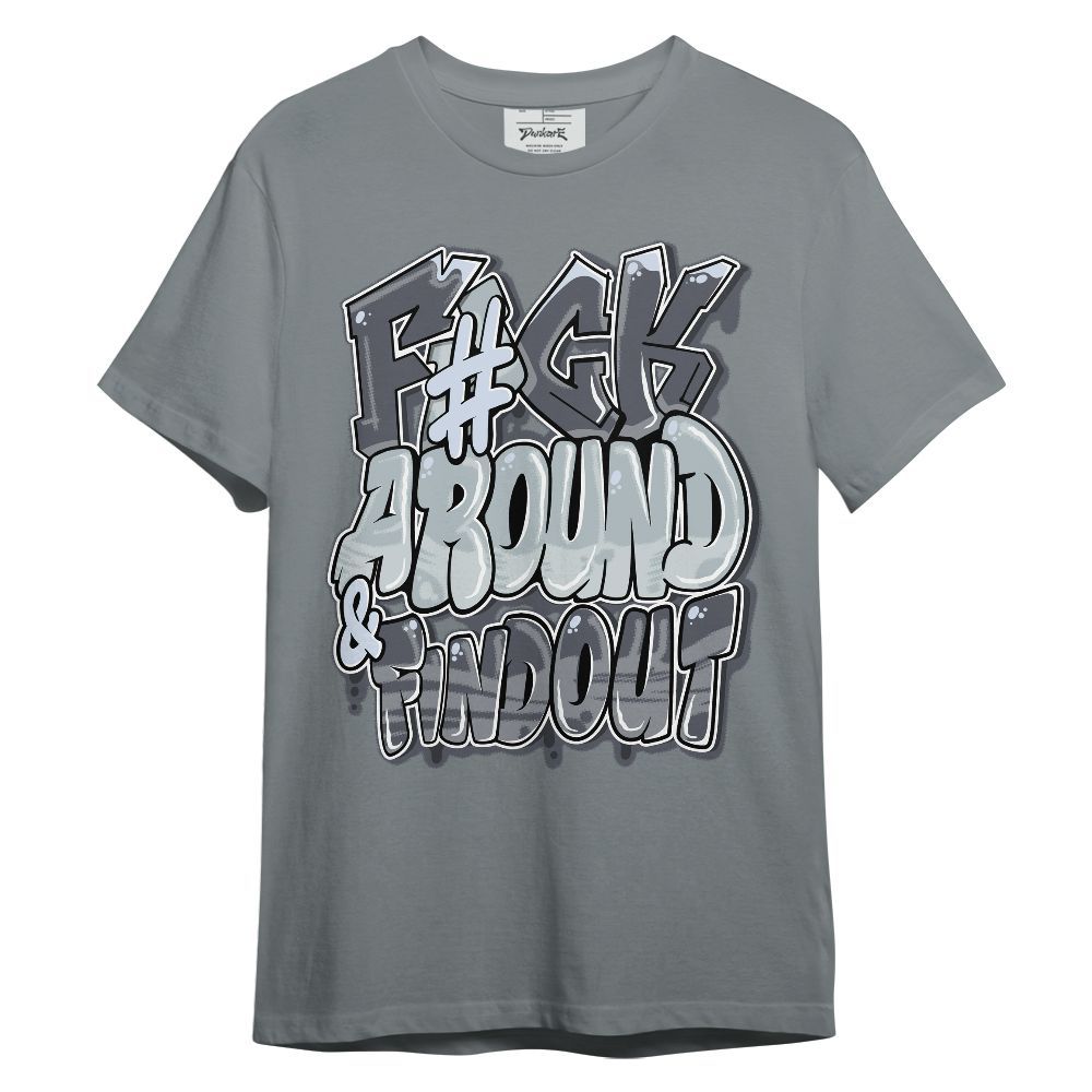 Shirt To Match Retro Wolf Grey 5s - F Around Find Out Graphic Graphic