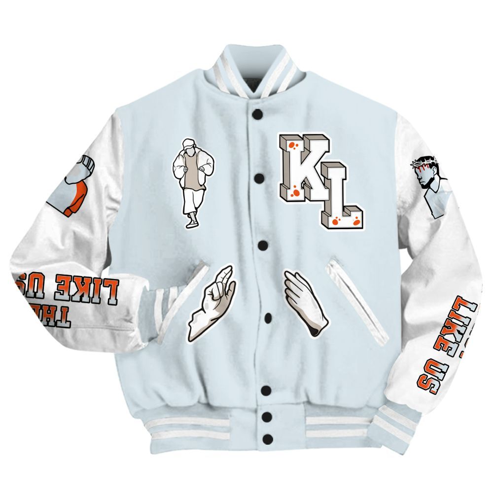 Varsity Jacket To Match High OG Alaska 1s - Dislike Us Graphic All Over Print