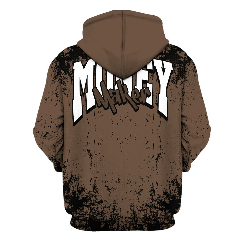 Hoodie To Match Palomino 1s - Move In Silence Money Street Retro All Over Print