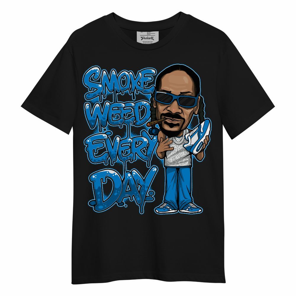 Shirt To Match Military Blue 4s - Smoking Every Day Graphic Unisex Shirt