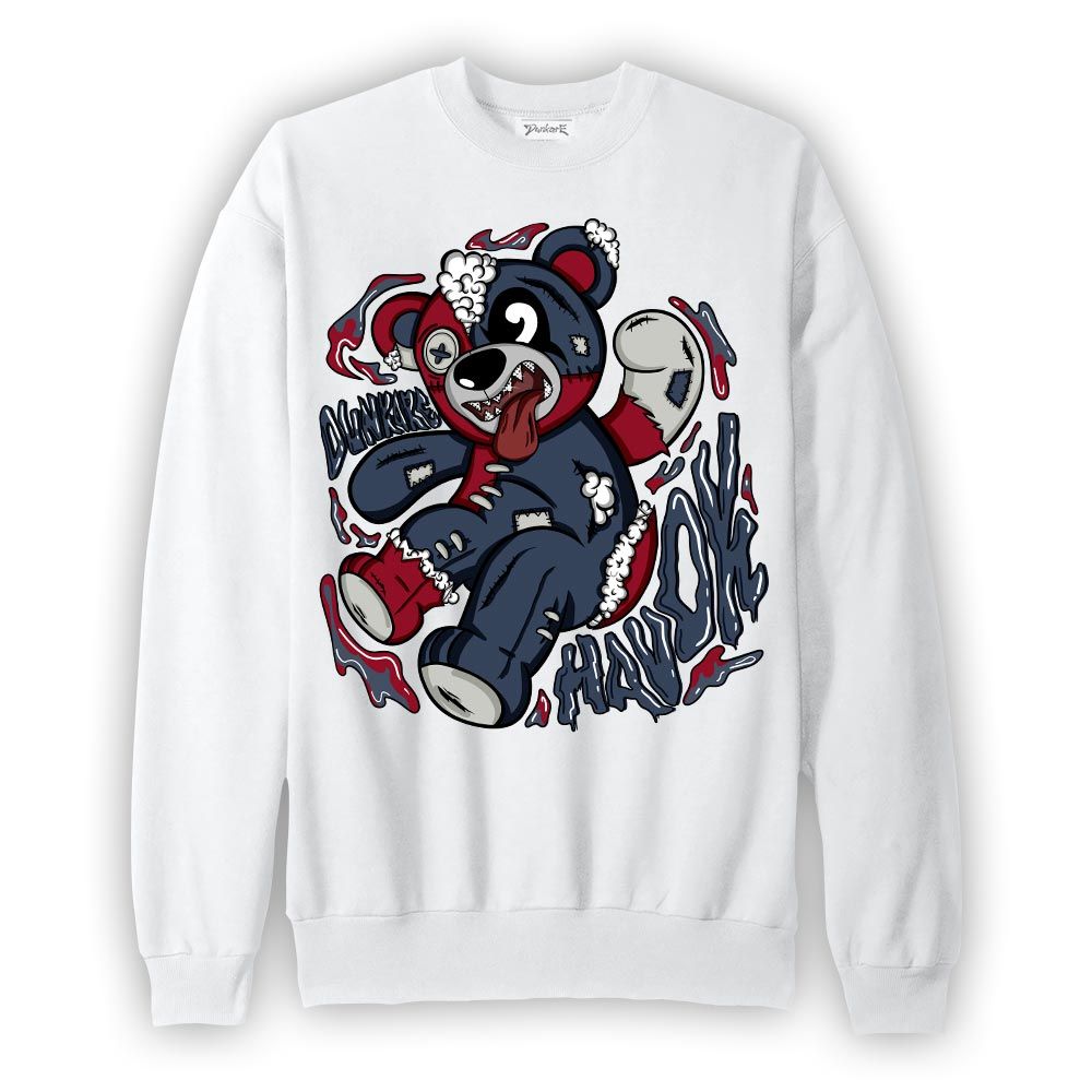 Sweatshirt To match Retro Olympic 6s Sweatshirt - Havok Bear Graphic