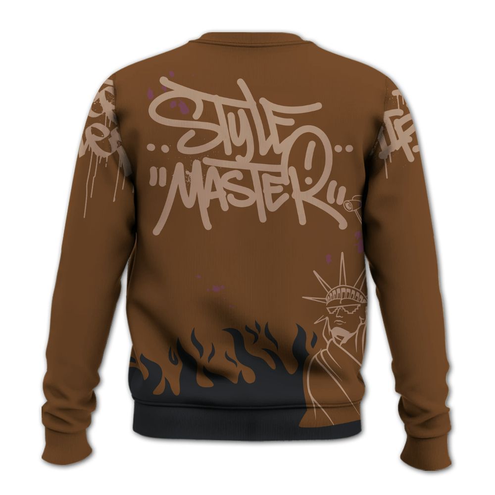Sweatshirt To Match Archaeo Brown 3s - Graphic Fck Around Find Out All Over Print