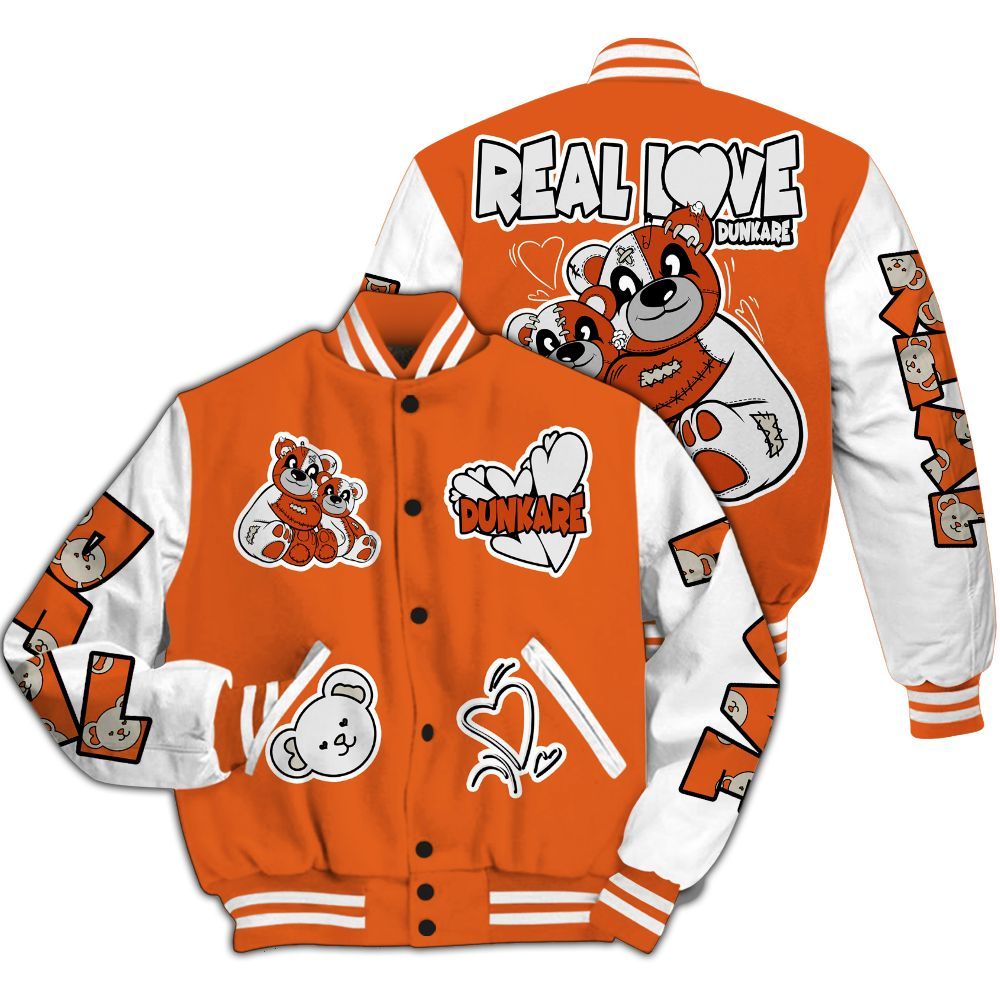 Varsity Jacket To Match High OG Starfish 1s - Sincere Fondness Bear All Over Print