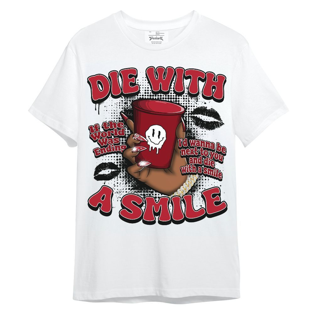 Shirt To Match Retro Raging Bull 5s - Die With A Smile Graphic Unisex Shirt