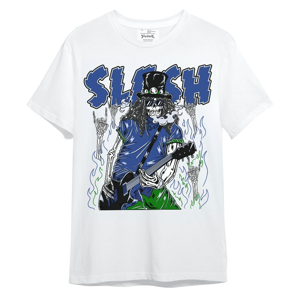 Shirt To Match Retro Hyper Royal 13s - Slash Skeleton Unisex Shirt