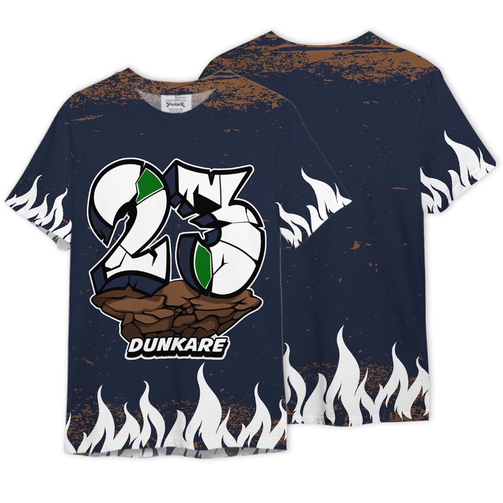 Shirt To Match Midnight Navy 13s - Cracked 23 Unique Graphic Shirt Unisex