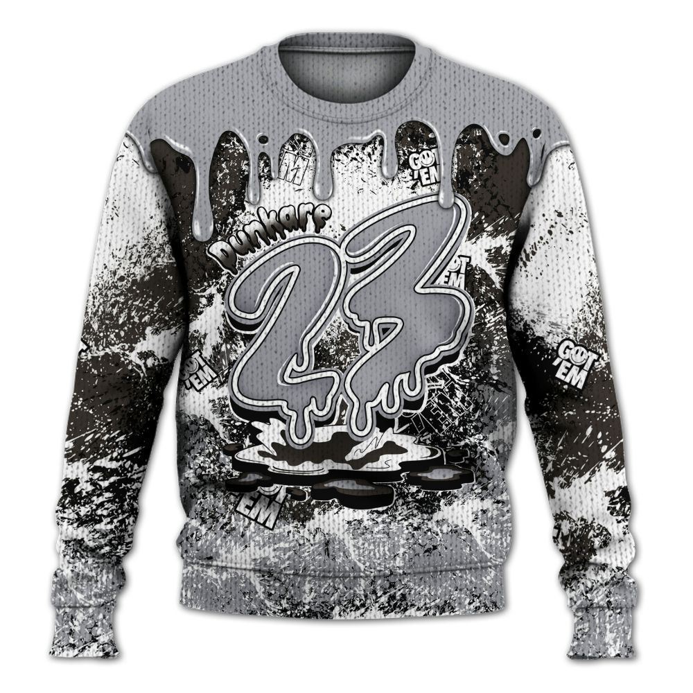 Knitted Sweater To Match Baroque Brown 12s - Dripping 23 Drip