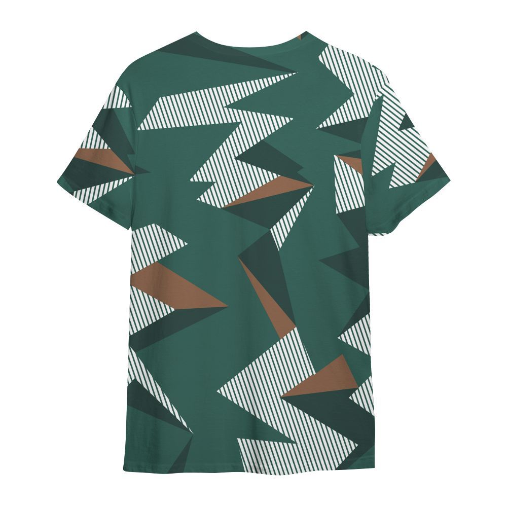 Shirt To Match Low OG Oxidized Green 1s - Geometric Camouflage Pattern All Over Print