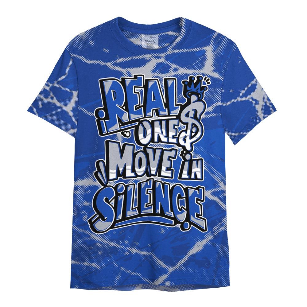 Shirt To Match Air Foamposite One Royal - Ones Move In Silence Graphic Profound Shirt Unisex