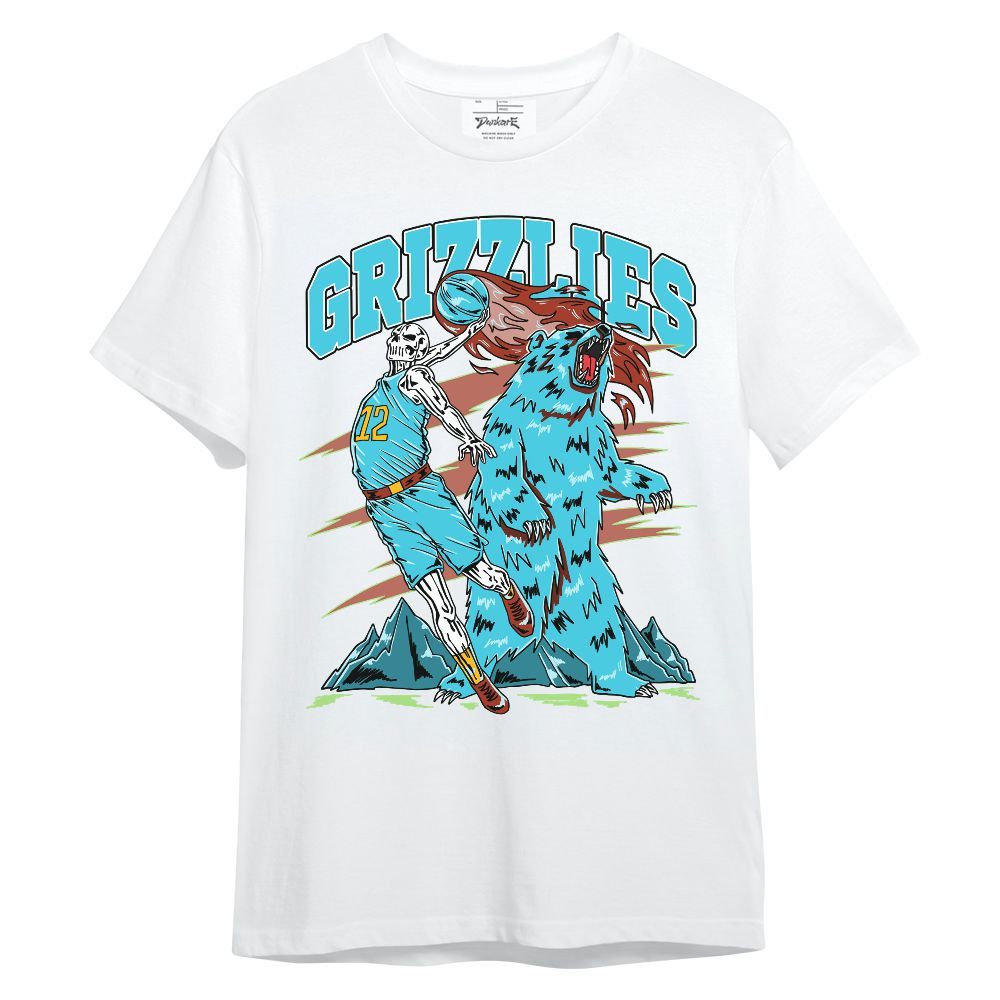 Shirt To Match SB Dunk Di'Orr Greenwood - Grizzly Bear Skeleton Unisex Shirt