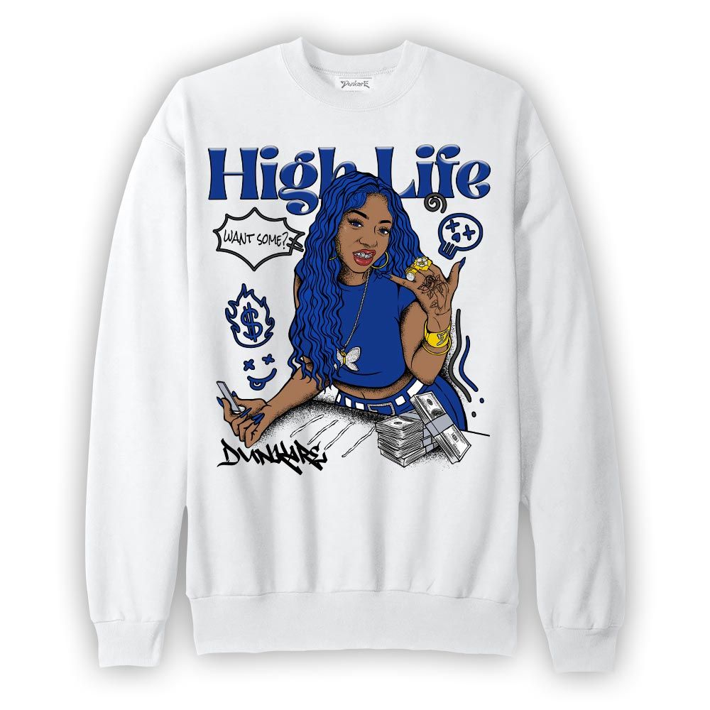 Sweatshirt To match Air Foamposite One Royal Sweatshirt - Hi'life Unique Graphic