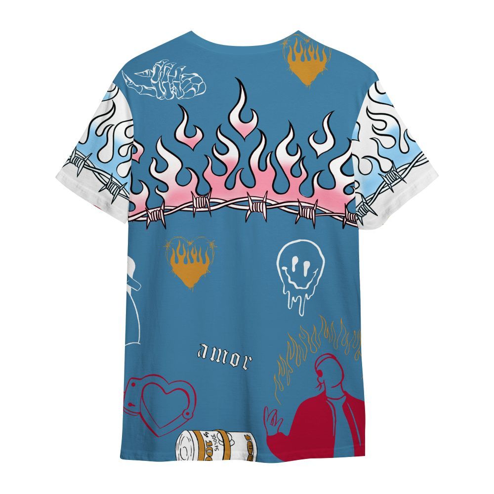 Shirt To Match GS Messy Room 4s - Snake Trust No One All Over Print