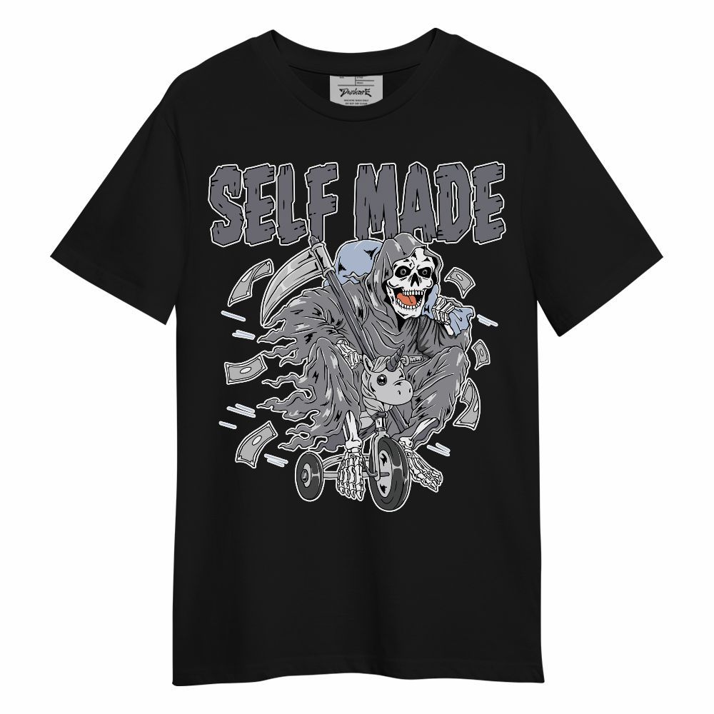 Shirt To Match Low Cement Grey 11s - Self Make Skeleton Unisex Shirt