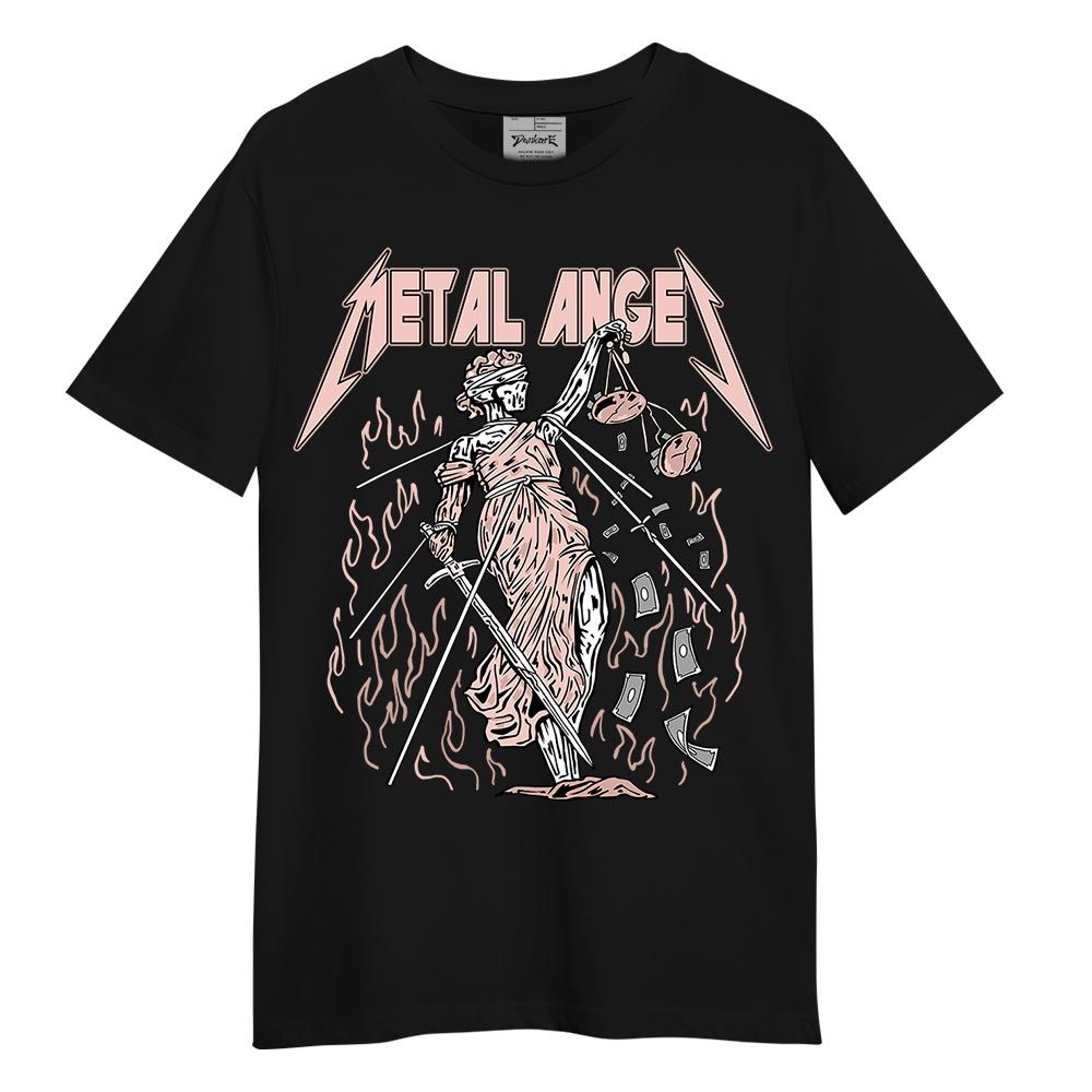 Shirt To Match Low Legend Pink 11s - Metal Angel Skeleton Shirt Unisex