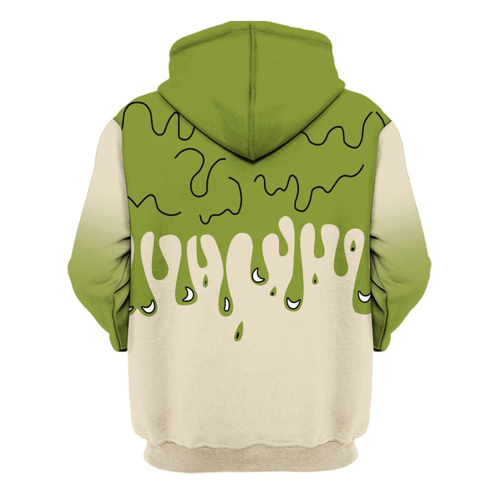 Hoodie To Match SB Dunk Low Asparagus - Snake Trust No One Drip All Over Print