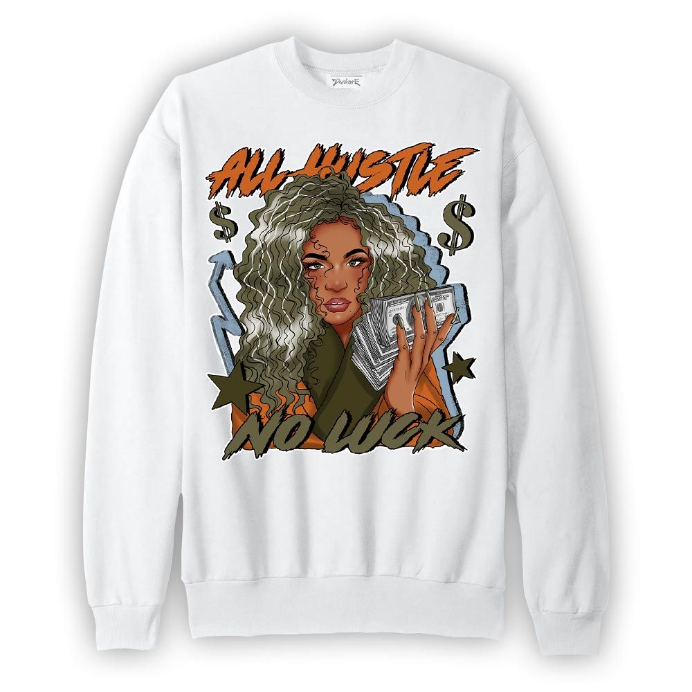 Sweatshirt To match Olive 5s Sweatshirt - All Hustles Unique Graphic
