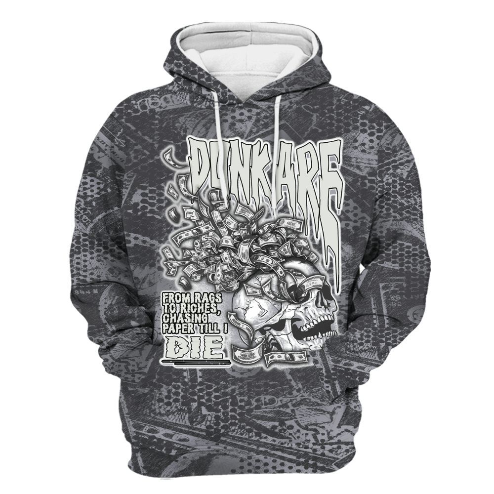 Hoodie To Match Fear 4s - From Rags To Riches All Over Print