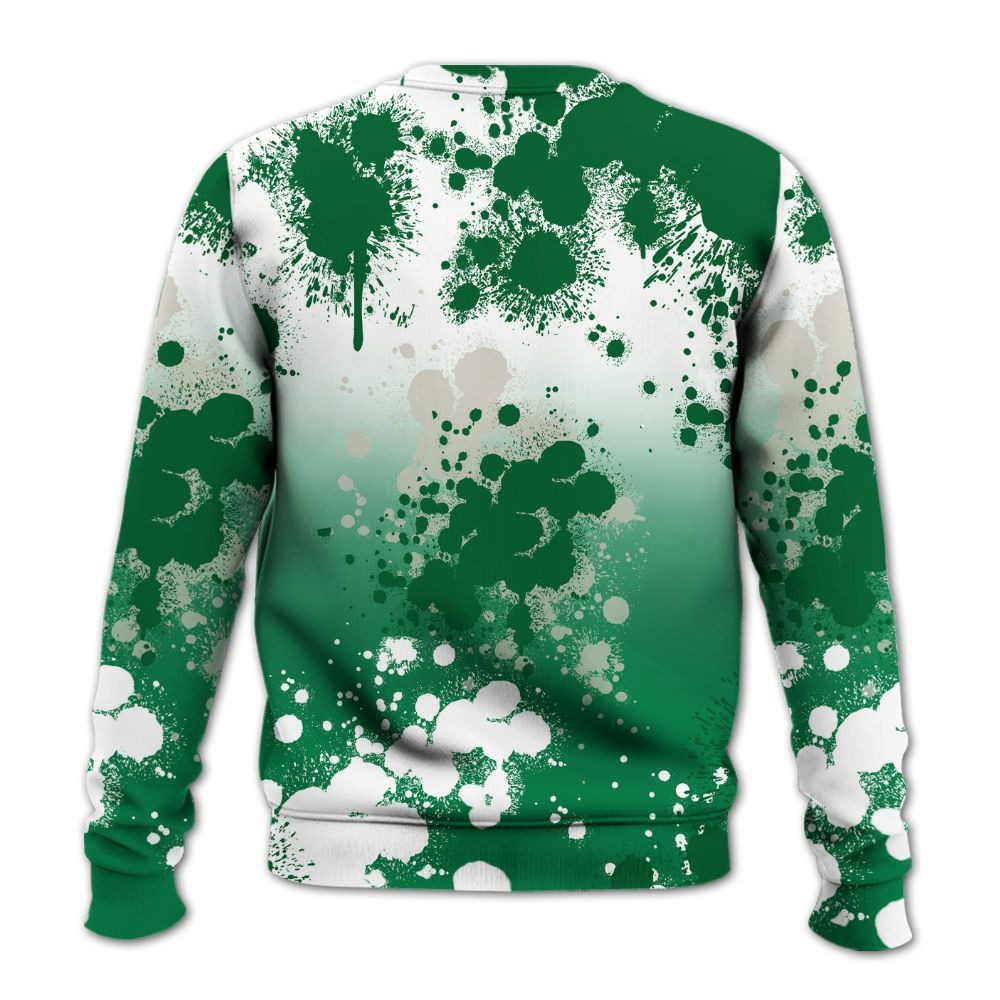 Sweatshirt To Match Lucky Green 2s - Trust No One Scary All Over Print