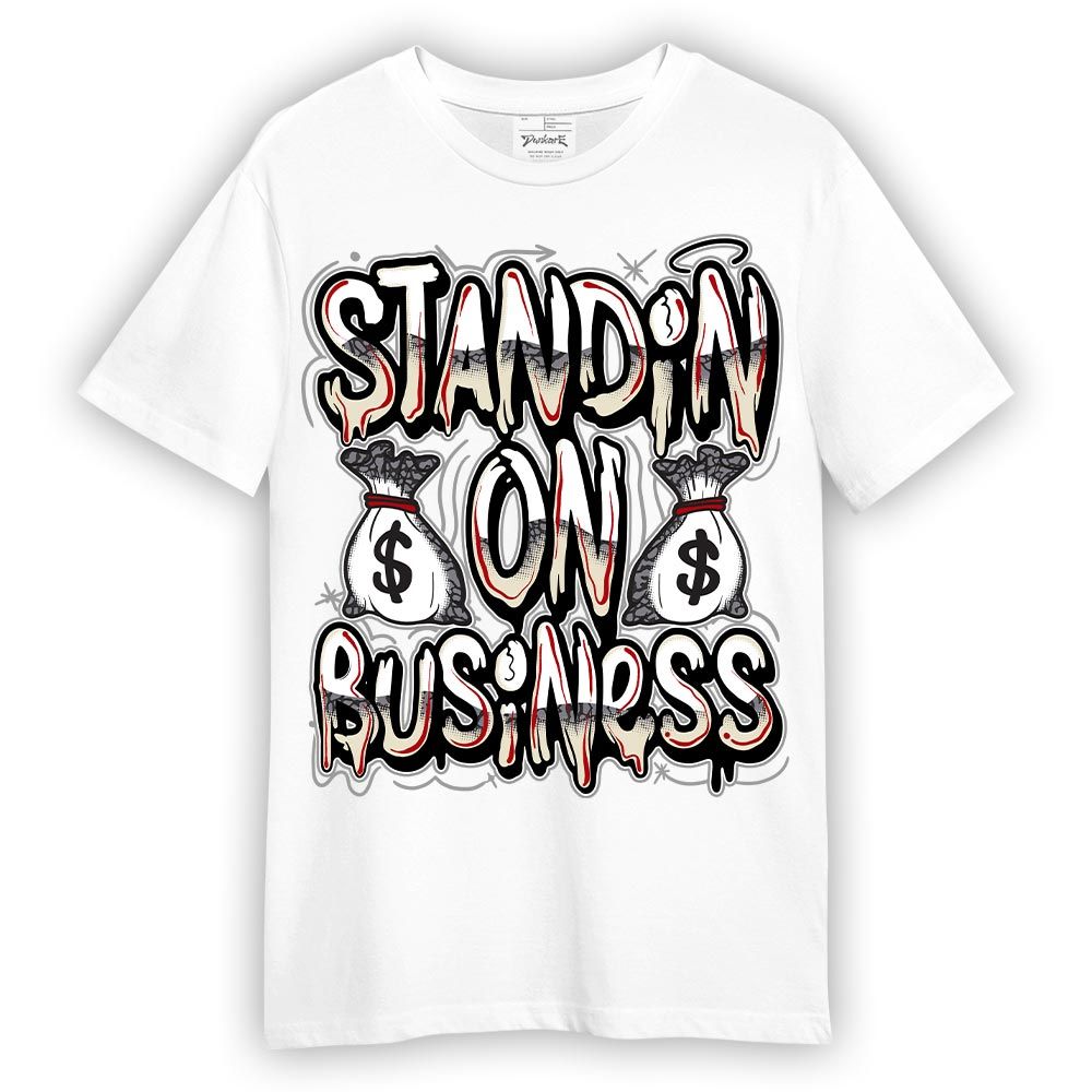 Shirt To Match Cement Grey 3s - Standin' Business Graphic Shirt Unisex